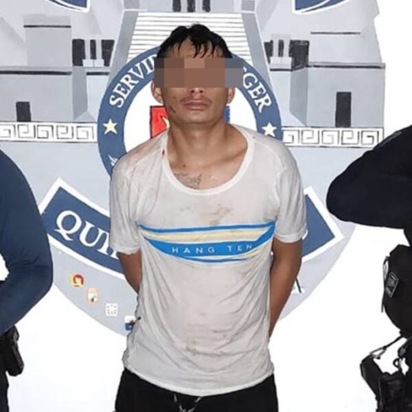 En Playa del Carmen pistolero se lanzó a un cenote para intentar escapar.