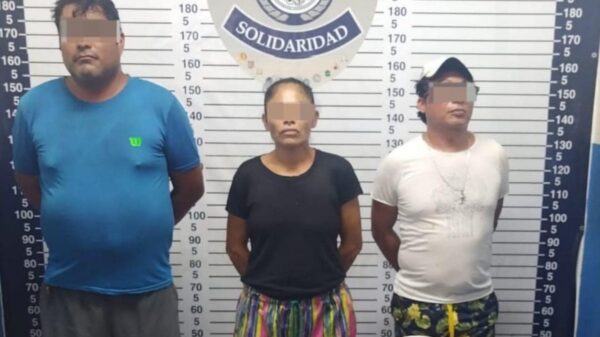 Cae trío de narcomenudistas en la Bellavista de Playa del Carmen.