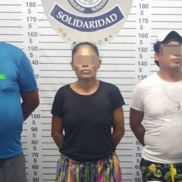 Cae trío de narcomenudistas en la Bellavista de Playa del Carmen.