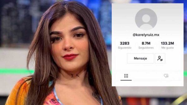 ¿La censuran? Karely Ruíz pierde su cuenta de TikTok