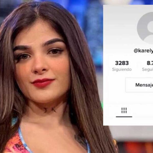 ¿La censuran? Karely Ruíz pierde su cuenta de TikTok