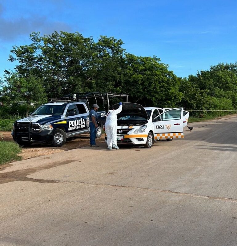 Levantan a un taxista del Suchaa en Chetumal; llevaba a su hijo a la escuela cuando fue interceptado por sujetos armados y encapuchados.