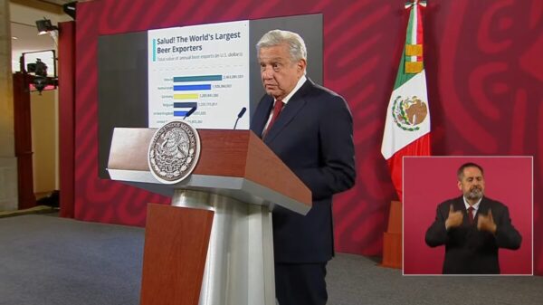 Mudará AMLO cerveceras al sur del país debido a la sequía en el norte