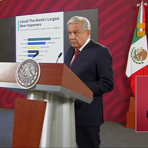 Mudará AMLO cerveceras al sur del país debido a la sequía en el norte