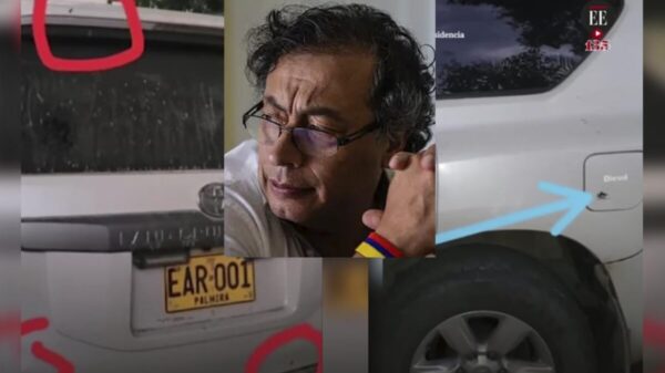 Atacan a balazos comitiva de seguridad del Presidente de Colombia