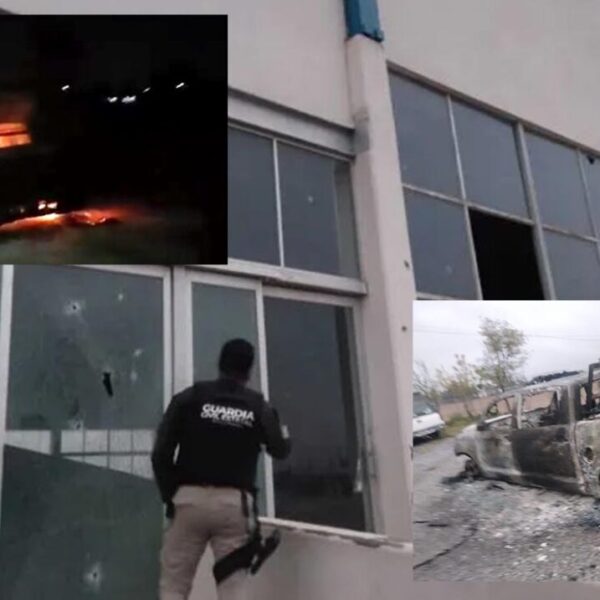 Criminales atacan comandancia en SLP y secuestran a policías