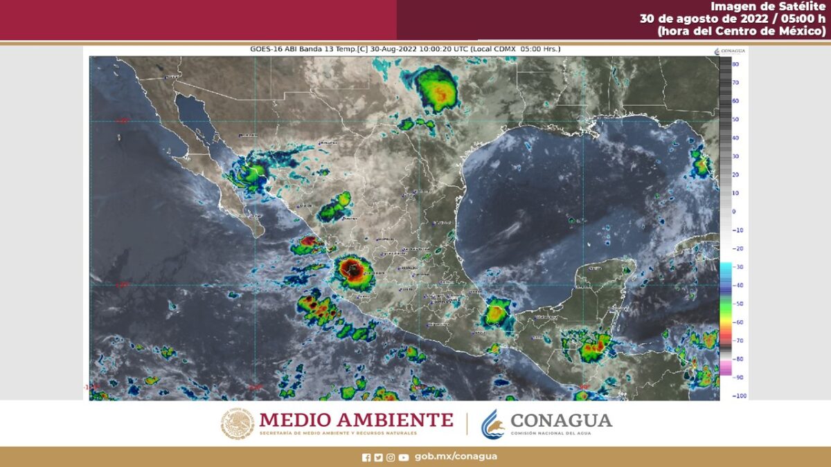 Pronóstico del clima para hoy martes 30 de agosto en Quintana Roo; cielo nublado durante el día con posibilidad de lluvias puntuales.