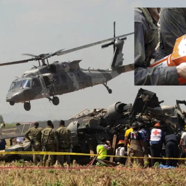 FGR envía caja negra de Black Hawk da EE.UU