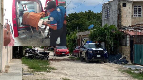 Balean a presunto gota a gota en la SM 243 de Cancún