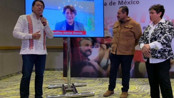 Delfina Gómez va por Edomex; repite como candidata de Morena