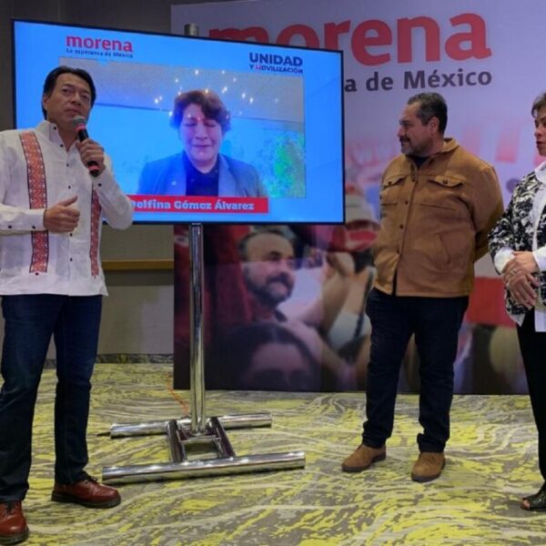 Delfina Gómez va por Edomex; repite como candidata de Morena