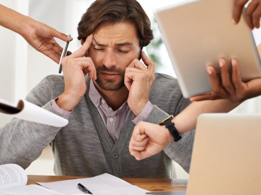 Demasiado estrés podría hacerte subir de peso