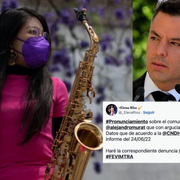 La activista Maria Elena Ríos denunciará ante FGR a Alejandro Murat