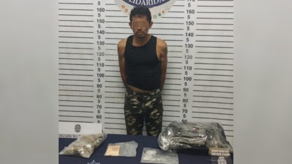 Detenido con droga en la Colosio de Playa del Carmen.