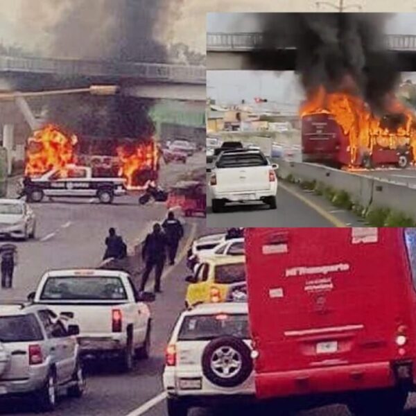 Sicarios se enfrentan al Ejército y queman vehículos en Jalisco