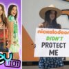 Ex actriz de 'Zoe 101' protesta afuera de Nickelodeon por abuso infantil