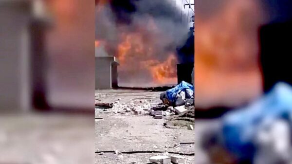 Ducto de Pemex en Puebla estalla y causa un infierno