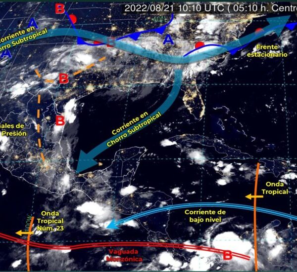 Pronóstico del clima para hoy domingo 21 de agosto en Quintana Roo.