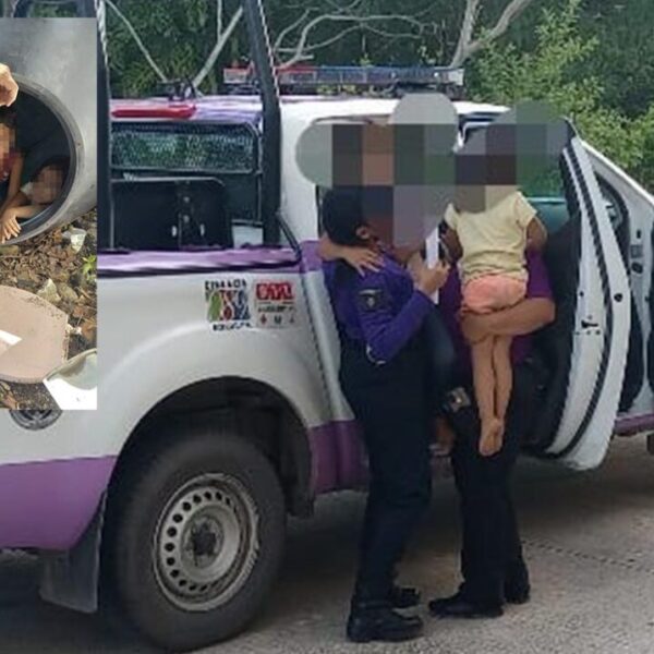 Rescatan en Cancún a tres menores abandonados en la SM 60