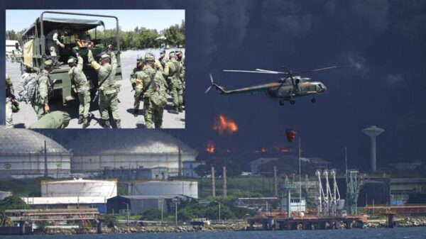 Envía México ayuda a Cuba para sofocar megaincendio