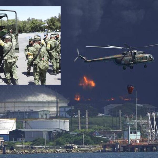 Envía México ayuda a Cuba para sofocar megaincendio