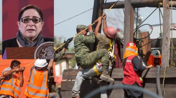 Anuncia gobierno ayuda extranjera para rescate de mineros de Coahuila
