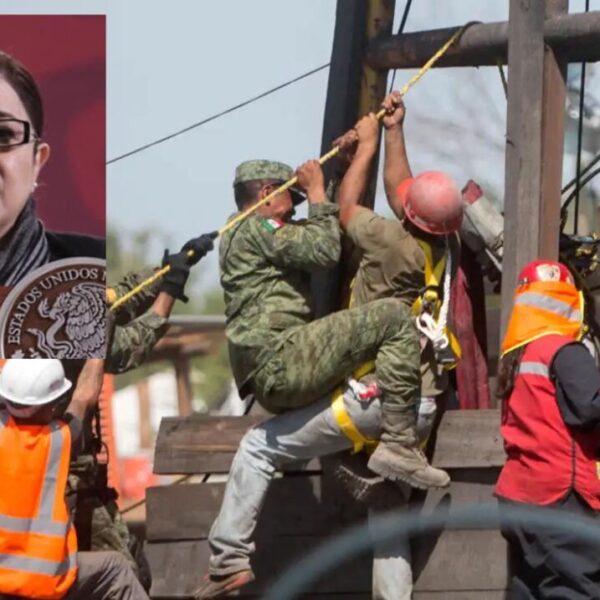 Anuncia gobierno ayuda extranjera para rescate de mineros de Coahuila