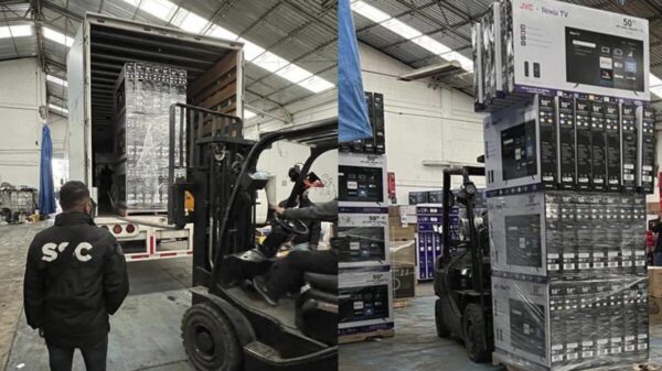 Recuperan en CDMX mas de 4 mil pantallas robadas en Edomex