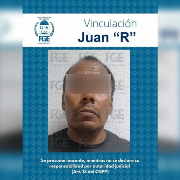 Vinculan a proceso a presunto homicida en Playa Del Carmen