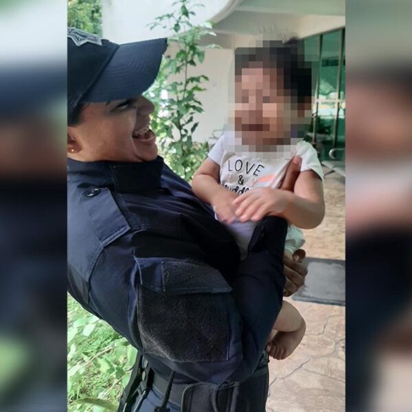 Rescata el GEAVIG a menor de un año en Playa Del Carmen