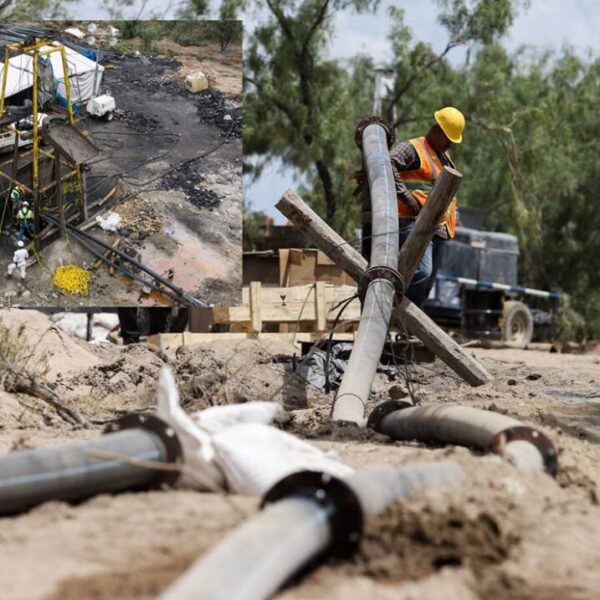 Vuelve a complicarse rescate de mineros en Coahuila