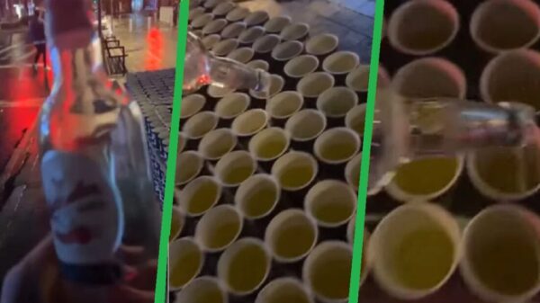 Maratonistas de la CDMX fueron “hidratados” con alcohol