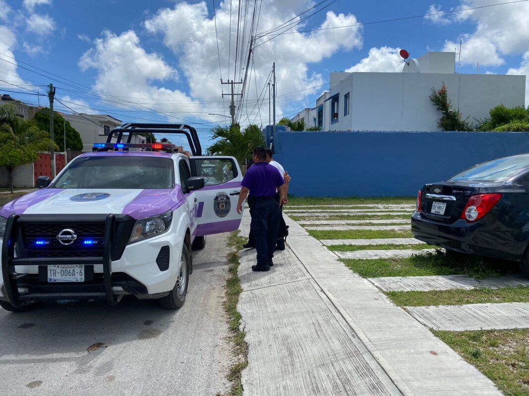 Previenen la violencia familia y de genero con campaña Punto Morado; en Cancún, el Geavi tiene detectado varios puntos rojos.