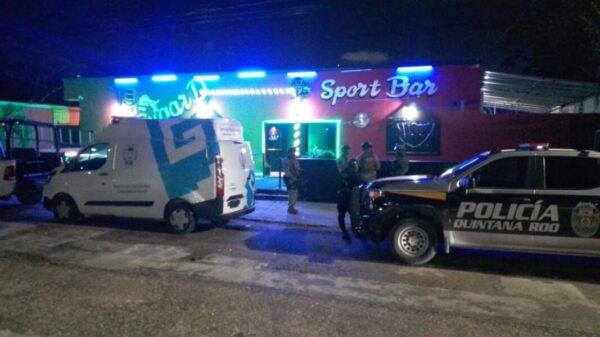 Catean bar en Cancún por presunta privación de la libertad.