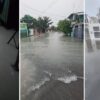 Chetumal ‘bajo el agua’ por la onda tropical No. 23.