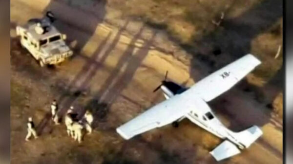 Roban en Baja California una avioneta confiscada al narco en 2020.