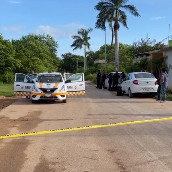 Levantan a un taxista del Suchaa en Chetumal.