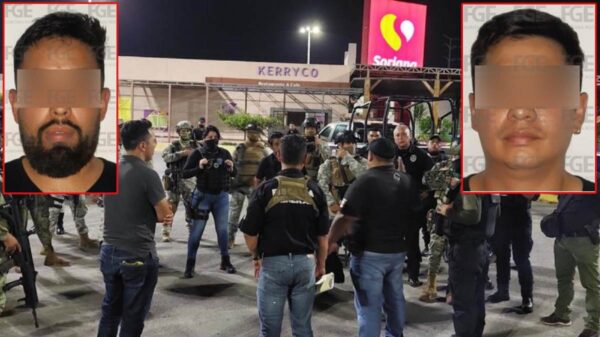 Catean inmueble detienen a dos narcomenudistas en la Sm 528 de Cancún.