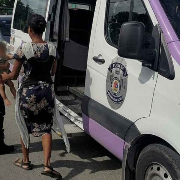 En Cancún rescatan a bebé secuestrado en la Región 216.