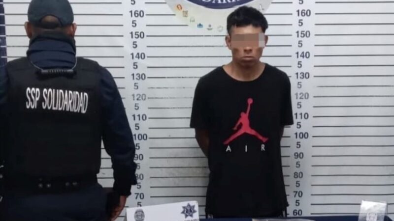 Detienen a sicario tras intento de ejecución en Playa del Carmen.