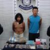 En Playa del Carmen sorprenden a pareja intercambiando drogas.