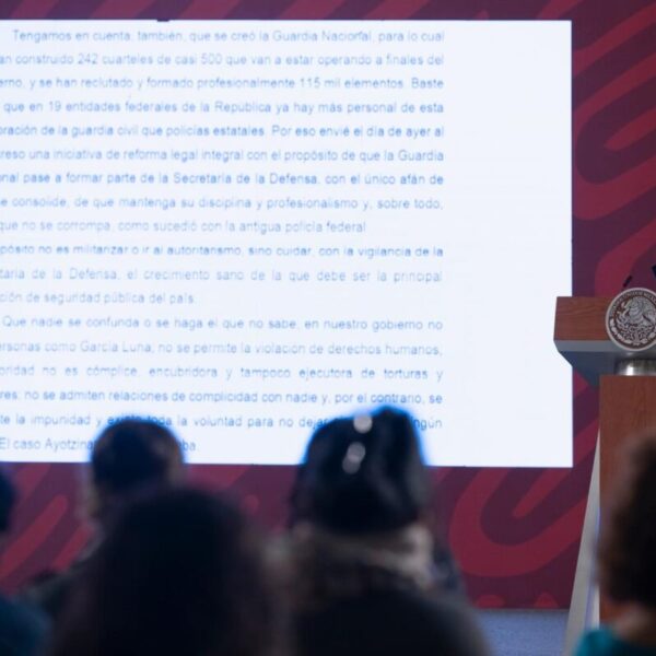 Responde AMLO a Monreal: “GN no está para politiquería”