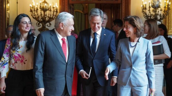 “Muy buena” la reunión con Blinken y Raimondo: AMLO