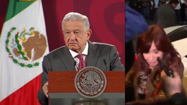 Condena AMLO atentado fallido contra Fernández de Kirchner