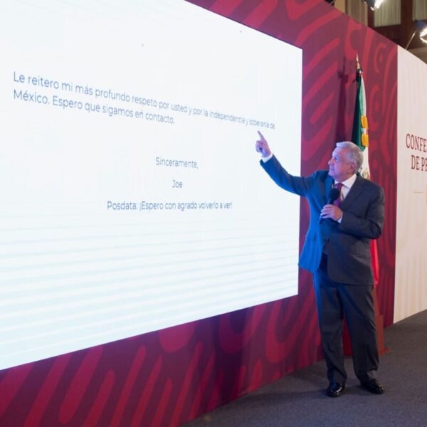 Expresa Biden a AMLO su respeto a independencia y soberanía de México