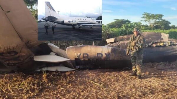 Militares de Venezuela derriban avión mexicano
