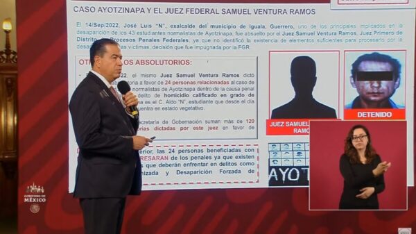 Denunciarán al juez Ventura por liberación de 120 vinculados a Ayotzinapa