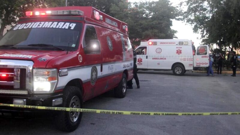 Balean a 4 sujetos en campo deportivo de Cancún