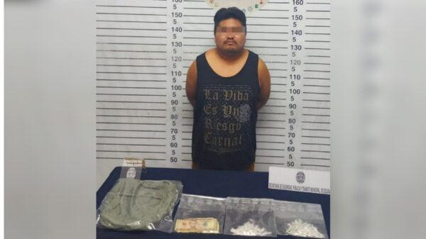 Playa del Carmen: Cae otro narcomenudista en la colonia Colosio.