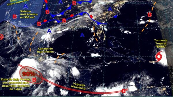 Pronóstico del clima para hoy domingo 4 de septiembre en Quintana Roo.